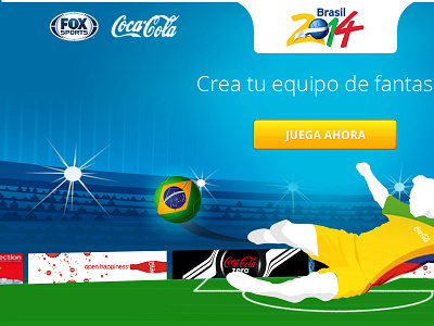 Fantasy Gol - 2014 Wolrd Cup football homepage soccer worldcup