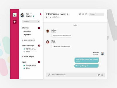 Slack redesign