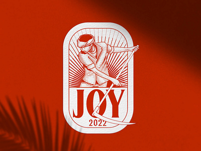 Joy - Full Piece art branding character classical design etching farm graphic design harvest illustration logo modern old orange quill reap
