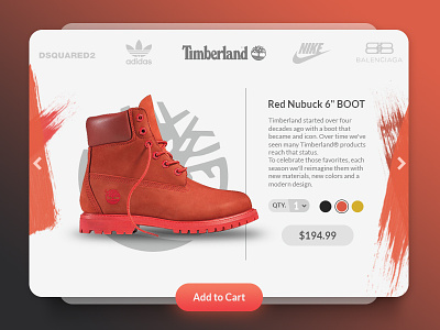 Red Boots red shopping timberland widget winter