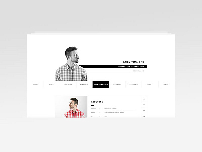 CVitae - Premium Responsive WordPress Resume Intro 6