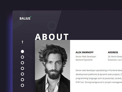 Upcoming Resume/cv WordPress Theme