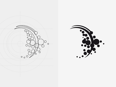 Another Permeation Concept circles concept design dots draft graphic logo symbol visual