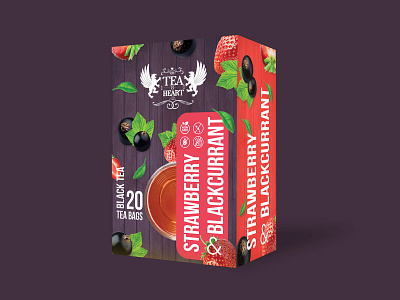 Package design for Tea & Heart illustrator packaging photoshop product design product designs product development