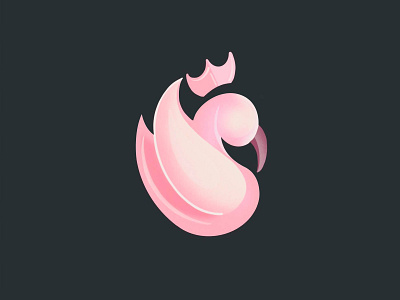 Flamingooo Logo Design 3d abstract logo app brand identity branding design gradient icon illustrator logo logo design photoshop ui vector