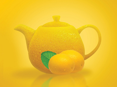 100% Orange flavored tea - Concept animation background branding design illustration illustrator logo pattern photoshop vector