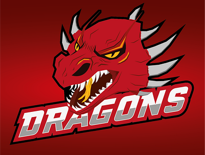 Dragons Mascot Logo art design game design gaming geometric illustration illustrator logo mascot mascot design mascot logo mascotlogo vector