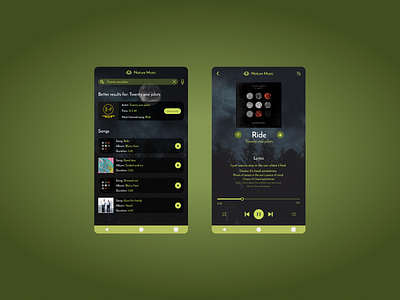 Music Player, "Service design club" Challenge challenge design figma music player ui ux vector