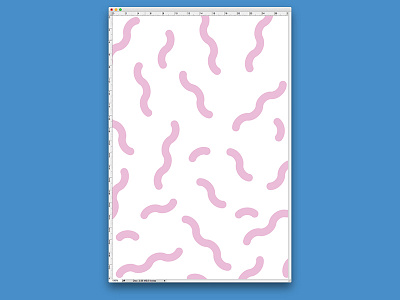 WIP 015 identity pattern process stationery texture visual worms