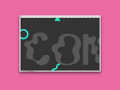 WIP 021 fluid poster poster design type typography