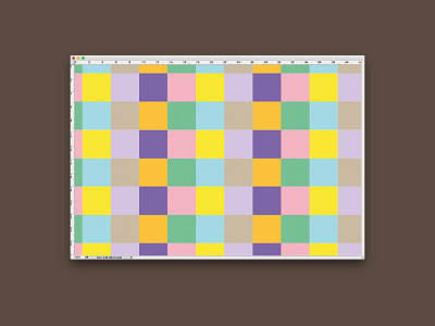 WIP 063 brand branding colors modular squares stationery texture