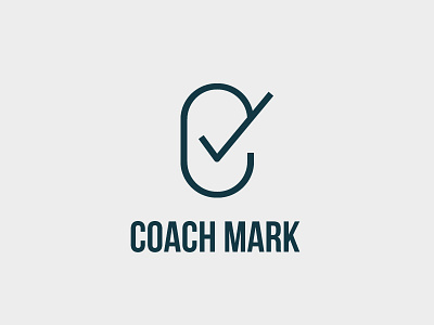 Coach Mark badge branding coach identity logo sport