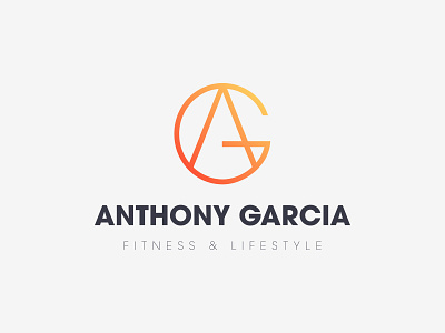 Anthony Garcia branding gym logo personal fitness training