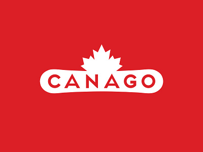 Canago branding canada identity logo travel