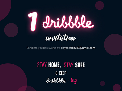 Dribbble Invitation adobe illustrator app design design illustration logo dribbble dribbble invitation dribbble invite illustraion illustrator invitation invitations invite invites ui