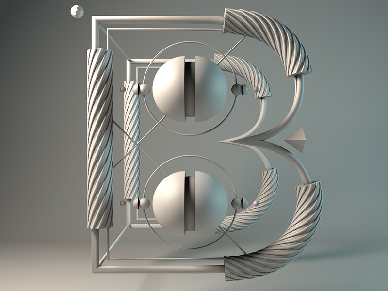 Letter B By Joshua Vidal On Dribbble