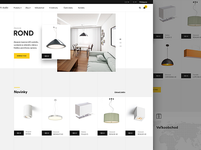 Light Studio - e-commerce webpage