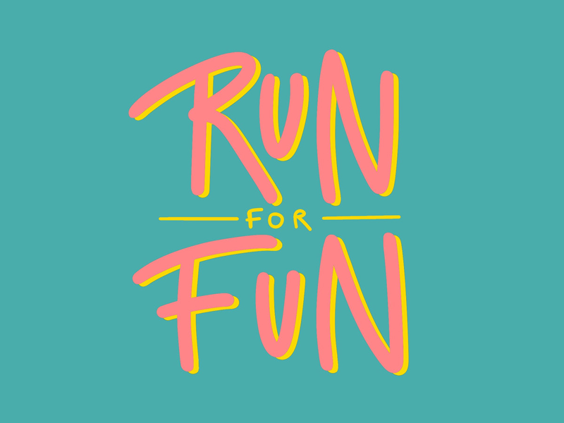 Run for fun by Natasha Moliboga on Dribbble