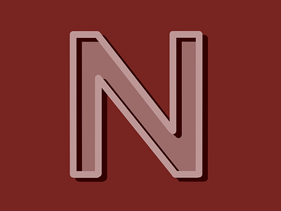 N letter lettering