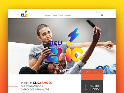 Meu Clic 01 brand colors gênia meu clic rebranding