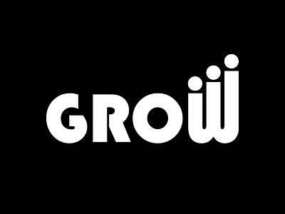 Grow logo design