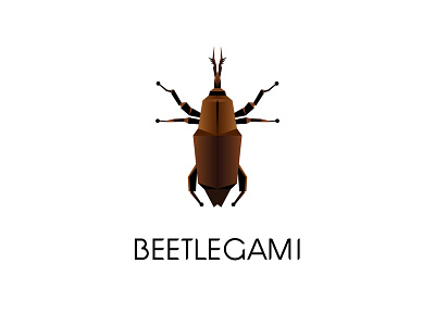 BEETLEGAMI animals mascot origami