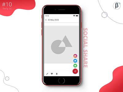 Social Share Button daily100challenge dailyui dailyui10 dailyuichallenge figma interactiondesign mobiledesign socialshare uidesign uiuxdesign usercentereddesign userexperience userexperiencedesign userinterface uxdesign uxresearch
