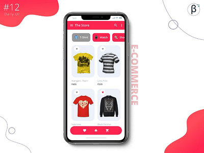 E-commerce mobile application