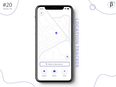 Location tracker | Daily UI 20