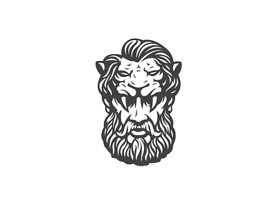 Hairacle #2 barber beard hair heracle lion man shop
