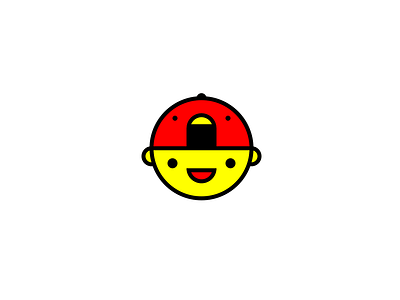 Boy angry boy cap character circle face fun head icon