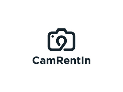 CamRentIn Logo branding illustration logodesign