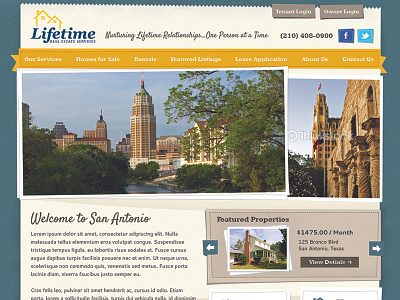 Lifetime blue lifetime real estate san antonio website