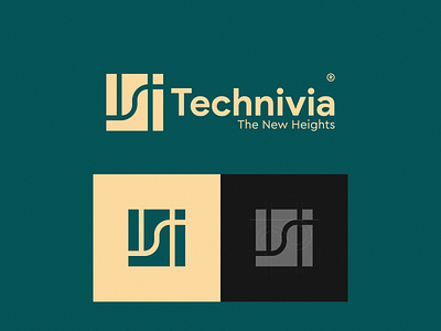 Technivia Logo - Concept brand agency brand design brand identity branding identity logo design rebrand typography vector visual identity