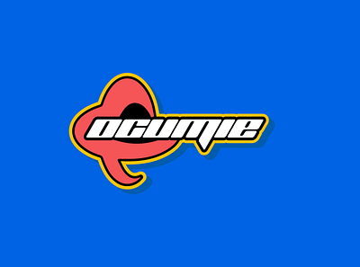 Ocumie - Y2K Logo brand design logo logomaker retro vector vintage visual identity y2k y2k logo