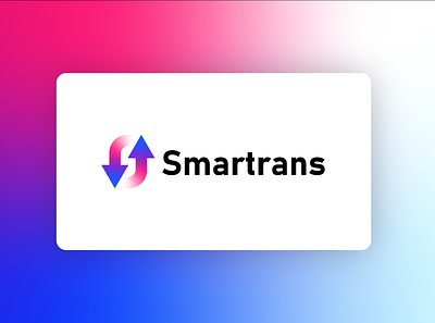 Smartrans Minimal Logo - Creative Logo ( Concept - 11 ) brand agency brand design brand identity branding icon identity logo design rebrand vector visual identity