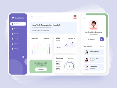 Healthсare Dashboard Design