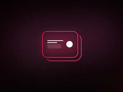 Pitch Deck ambient deck glow icon illustration neon pitch pitchdeck presentation red ui
