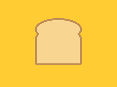 Summer at Zhion's animation bread gif loop tanlines toast underpants vector
