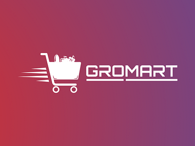 Gromart flat icon logo minimal ui vector