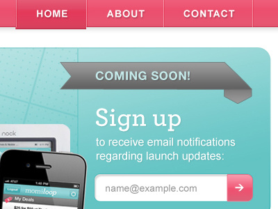 BOOM, fixified product launch ui web