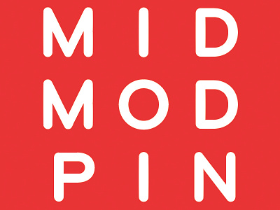 mid mod logo logo