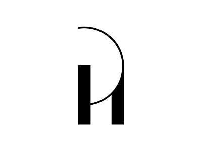 PH monogram abstract abstract logo branding graphicdesign handmadetype identity lettering lettermark letters logo monogram monogram letter mark monogram logo typography vector