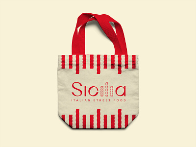 Sicilia Bag bag bag design branding creative design graphicdesign identity italiano italy logo logotype pasta typography