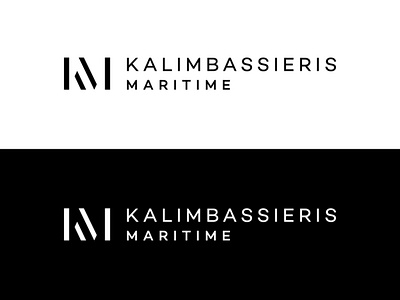 KM logo design