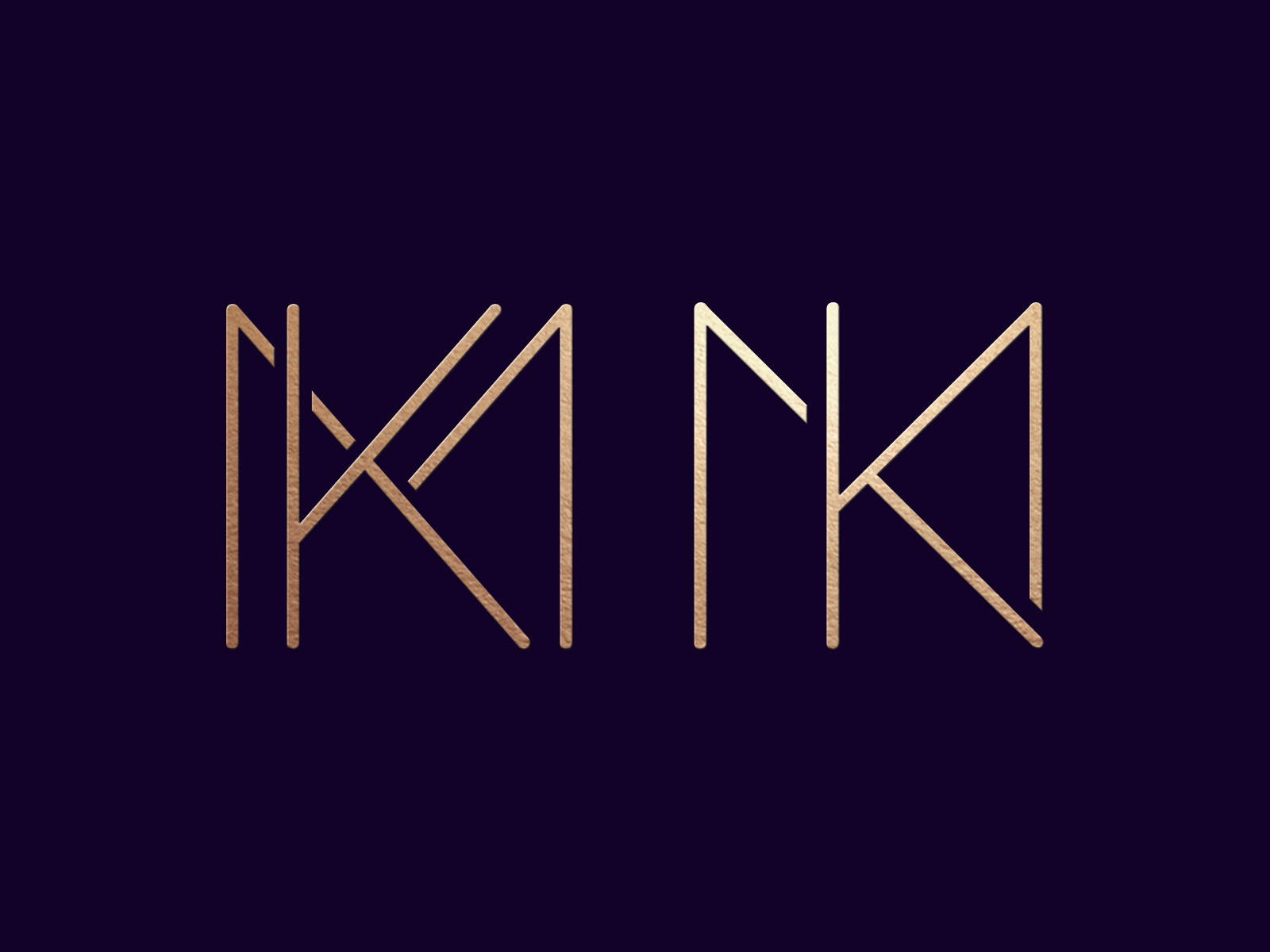 Km Monogram Concepts By Andrijana Miladinovic On Dribbble