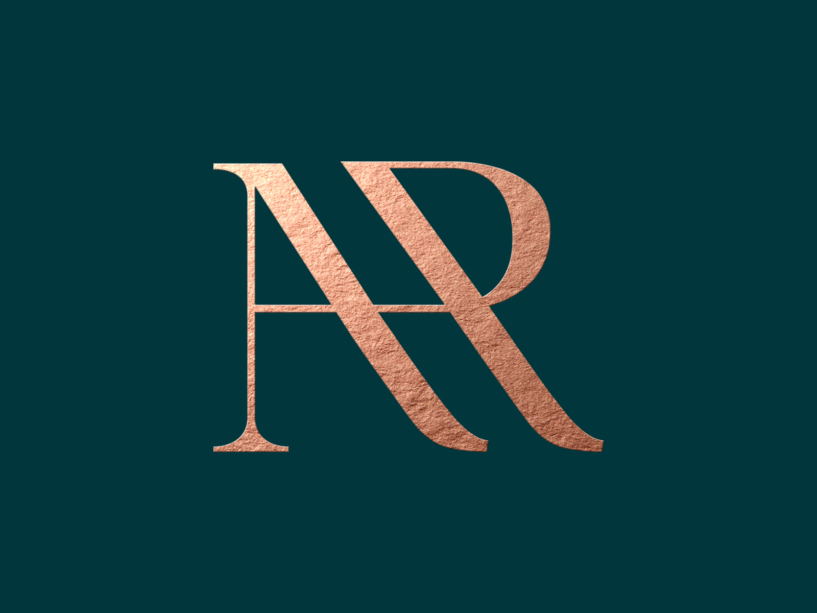 AHR Monogram By Andrijana Miladinovic On Dribbble