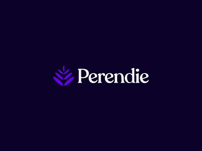 Perendie branding design figma graphic design logo start up ui ux web design