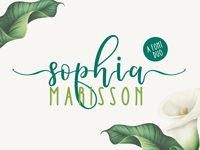 Sophia Marisson Font Duo