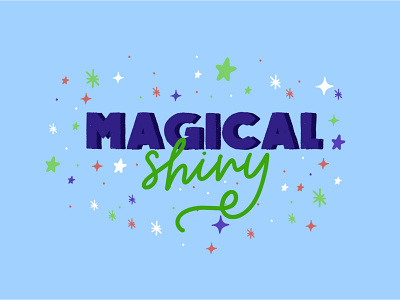 Magical Shiny - Font Duo